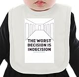 Indecision ネクタイを有する有機ビブ Medium