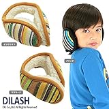 (ディラッシュ) DILASH 冬'14 ネイティブボーダー柄イヤーマフ F ブラック