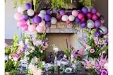 12 "ヘリウム品質3.2マットラテックスballoons-ライトピンク、ダークピンク、パープル、ホワイト。Perfect for any Special Occasion、ベビーシャワー& 1st誕