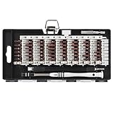 精密ドライバーセット 　 特殊ドライバー　60in1　56種ビット　ドライバー　磁石付き　耐摩耗性 　トルクス　U型　六角棒　Y型　三角　プラス　マイナス　 特殊なネジ　多機能ツール　 時計　スマホ　