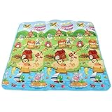 SODIAL(R) 赤ちゃんのクロールマット　プレーマット　幼児遊びカーペット　ピクニックブランケット