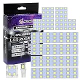 エスティマ 50系 前期 中期 後期 LED ルームランプ ホワイト 6500K 専用設計 工具付き