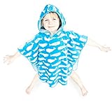 Super Soft And Thick Kids Hooded Poncho Towel For Boys And Girls Aged 1-10 years Large And Small Siz