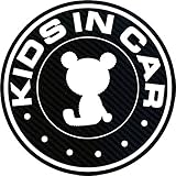 KIDS IN CARマグネット（ホワイト）