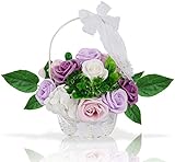 ソープフラワー 創意花かごギフトボックス 誕生日　母の日　記念日　先生の日　バレンタインデー　昇進　転居など最適としてのプレゼント