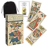 Kancharo タロットカード 62 枚 タロット占い【タロッキ―ノ アル ソルダト（アニマ・アンティカ） Tarocchino Al Soldato - Anima Antiqua 】日本語のタロットカード基本説明書&ポーチ付き（正規品）
