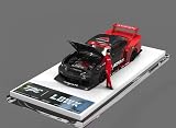 1/64 TPC LBWK 日産 s15 ADVAN アドバン フィギュア付き [並行輸入品]