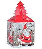 10クリエイティブクリスマスギフトボックス、サンタクロースと雪片