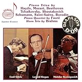 Piano trios, piano quartet, horn trio by Gilels, Kogan, Rostropovich