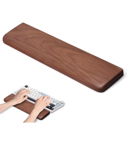 Amazon.co.jp：木製 リストレスト キーボード用 30cm パームレスト