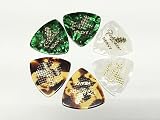 【ピックセット】TAKAMINE トライアングル ヘビー ピック 各色2枚 6枚セット P1G P1W P1T