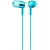 ソニー SONY イヤホン MDR-EX155 : カナル型 ライトブルー MDR-EX155 L
