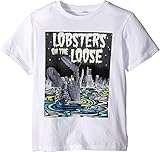 Stella McCartney Kids Boy's Arlo Lobster on the Loose Short Sleeve Tee (Toddler/Little Kids/Big Kids