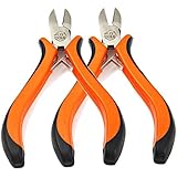 Ploarnovo ニッパー 薄刃 ニッパー プラスチック用　ミニ 精巧 PZ-120　2個セット