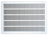 speedi-grille sg-2030 FG 20インチby 30-inchホワイトReturn Air Ventフィルタグリルwith固定ブレード