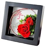 花由 和風 プリザーブドフラワー 花うた レッド－寿－ ブリザードフラワー