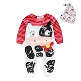 プタス（Putars）カバーオール 帽子 ハット付き 新生児パジャマ ベビーカバーオール ベビー服 ボディースーツ 長袖 新生児 子供 女の子 男の子 赤ちゃん スポーツ 運動服 男女兼用 出産祝い 