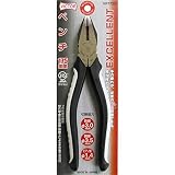 ( お徳用 10個セット) ビクター EXペンチ（プロ向け） VP175B 175mm ホワイト＆ブラック 日本製