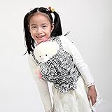 Sigzagor Baby Doll Carrier Mei Tai Sling Toy For Kids Children Toddler Front Back,Mini Carrier,Owl,D