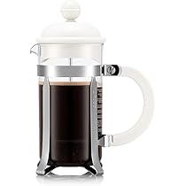 ステンレスコーヒープレス ホワイト FREGMENT 1L Amazon｜BODUM ボダム コーヒーメーカー コーヒープレス