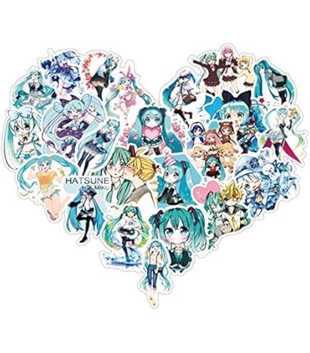 Amazon.co.jp: 初音ミクステッカー パーティー記念品セット