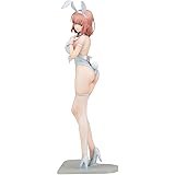 イコモチ先生オリジナルキャラクター 白バニー夏芽 1/6スケール プラスチック製 塗装済み完成品フィギュア EN92484