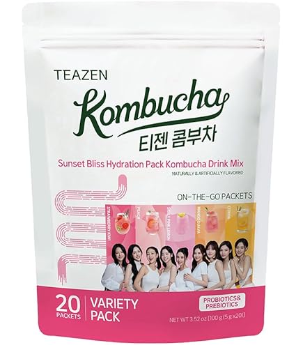 Amazon.co.jp: 【TEAZEN】ティーゼン コンブチャ 50g (5g×30個入り) 梅