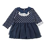 ニシキ P2206 Tino Tino ティノティノ 女児ワンピース 70cm B・ブルー