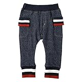 西松屋 [EFD] ミニ裏毛裾ラインリブサルエルパンツ 【80cm・90cm・95cm】】　95