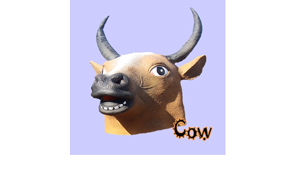 Amazon お面 アニマルマスク ウシ 牛 変装グッズ ウケ狙いマスク アニマル 動物 変装 仮装 被り物 お面 コスプレ 宴会 パーティー 出し物 コスプレ 仮装 通販