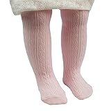 OEM 9-18m baby cotton pantyhose pink warmkeeping (M)