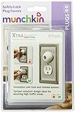 Munchkin XTRAGUARDSafety Lock Plug Covers, 8-Count [並行輸入品]