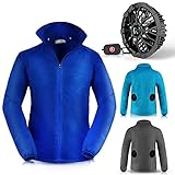 空調服 空調ウェア 令和最新版 薄い 扇風服 作業服 扇風ウェア 作業着 ファン付き 日よけ 通気良い 速乾 熱中症対策 高強度生地 釣り