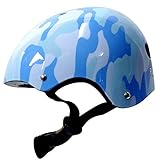 PANDA RACING(パンダレーシング) キッズヘルメット vog013-2-camoblue カモフラージュ ブルー S/M