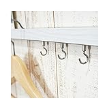 ピクチャーレール デコレール レール本体＆部材セット ■ホワイトウッド ▼90cm Z3K