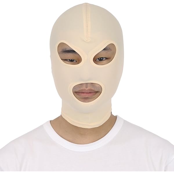 Amazon | [ブラックオーメン] 全頭マスク 口開き 2サイズ