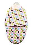 Avitalk Adjustable Newborn Infant Wrap Swaddle Blanket SleepSack Baby Sleeping Bag 0-12 Months by Ai