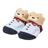 アニマルカップソックス ブルー 9-11cm