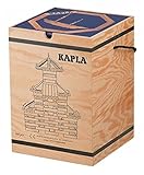 カプラ KAPLA 280 (積み木/白木/木のおもちゃ)＋デザインブック(上級・青) 木箱入り 【正規輸入品】