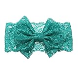 Domybestベビー ヘアバンド キッズ 子供 リボン 柔らかいレース カチューシャ 髪飾り ヘアアクセサリー 女の子 新生児 赤ちゃん 出産祝い 内祝い お宮参り 誕生日 100日記念 こどもの日