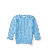 ラルフローレンの子供服　POLO　RALPHLAUREN 　ベビー　男の子　女の子　ケーブルニット　セーター　８５ｃｍ [並行輸入品]
