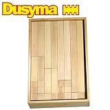 Dusyma(デュシマ社) ウール・レンガ積木 補充用 白木 112ピース