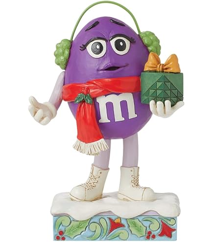 Amazon.co.jp: Enesco M&M's by Jim Shore 赤と黄色の