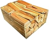 針葉樹の薪　携帯焚火台・コンパクト薪ストーブ用　薪の長さ約17cm　宅配80サイズ段ボール箱入...