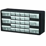Akro-Mils 10126 26 Drawer Plastic Parts Storage Hardware and Craft Cabinet, 20-Inch by 10-1/4-Inch b