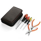 Ploarnovo ペンチ ニッパー ドライバー 工具セット 道具セット 修理 ボールグリップドライバー (5)