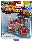 Mattel Hot Wheels カラーシフター モンスタートラック 1:64 モトサウルス JCH01