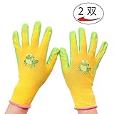 ガーデニング グローブ ニトリル コーティング グローブ - PROMEDIX - 優秀 保護 ガーデン / 作業用 グローブ 女性 男性 用 快適 フィット 通気性 ナイロン 糸 作業用 グローブ 