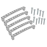 abcGoodefg Square Clear Glass Crystal Decorated Rhinestone handle pull for Door Cabinets Drawer Cupb