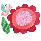 Wallies Wall Decals, Big Flower Growth Chart Wall Mural